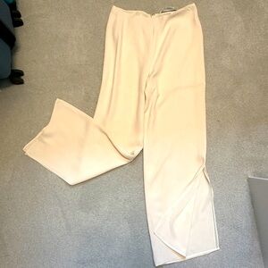 Carlisle Palazzo Silk Off White Pants